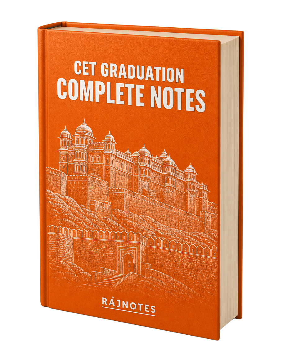 CET Graduation Complete Notes book cover